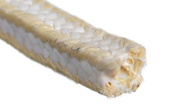 White PTFE Packing with Aramid Corners
